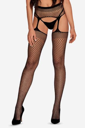 Lingeri Obsessive Garter Stockings S815 OS