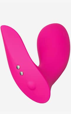 Vibratorer med mobil app Lovense Flexer Insertable Dual Panty Vibrator