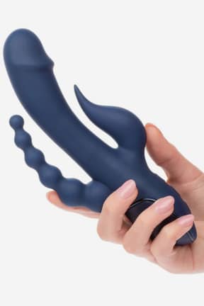 Dildo Triple Orgasm Blue