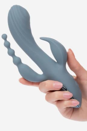 Vibrator Triple Ecstasy Grey