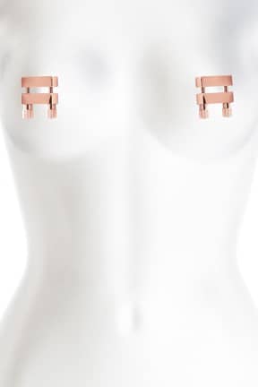 Kropssmykker Nipple Clamps V1 Rose Gold