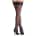 Hold-up Stockings Black 6cm Lace S