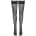 Hold-up Stockings Black 6cm Lace XL