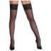 Hold-up Stockings Black 8cm Lace