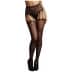 Le Désir Crotchless Cut Out Pantyhose One Size