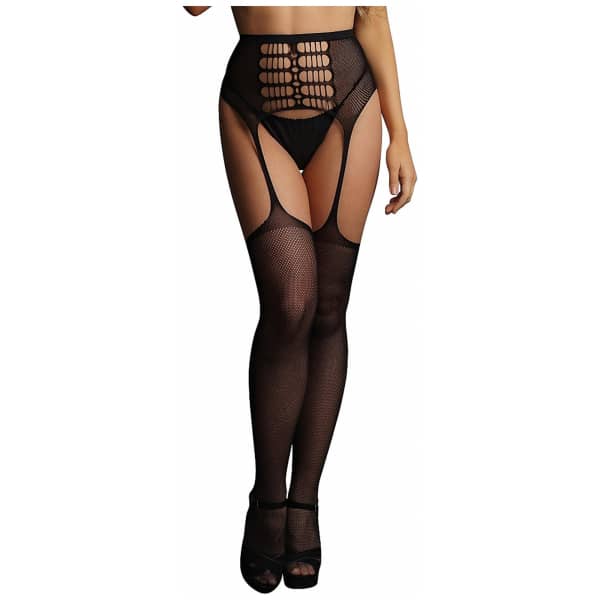 Le Désir High Waist Garterbelt Stockings One Size