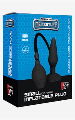 Anal sexlegetøj Menzstuff Inflatable Plug Black