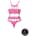 Glow In The Dark Body With Grecian Neckline Pink OSX