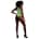 Glow In The Dark Turtle Neck And High Waist Slip Green OS