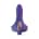 Hueman Vibrating Strap-On Cock Ring Purple