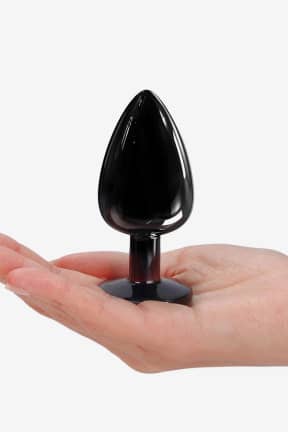 Buttplug og analt sexlegetøj Diamond Plug Black