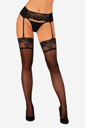 Lingeri Obsessive Maderris Stockings