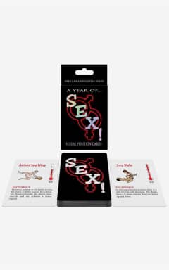 Intimlegetøj A Year Of Sex Card Game