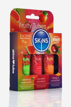 Nyheder Skins Fruity Lubes 3-pack