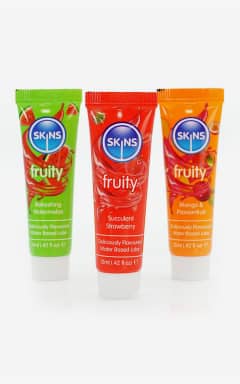 Nyheder Skins Fruity Lubes 3-pack