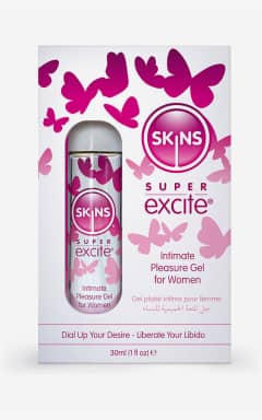 Øget Sexlyst & Forlængende Skins Super Excite Clitoral Stimulation Gel 30ml