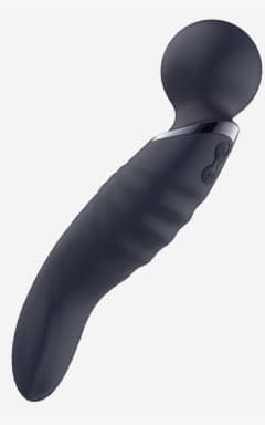 Vibrator Glam Dual Wand Vibe Black