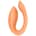 Glam Couples Vibrator Orange