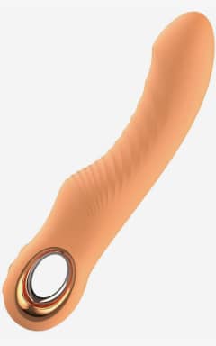 Vibrator Glam Flexible Ribbed Vibe Orange