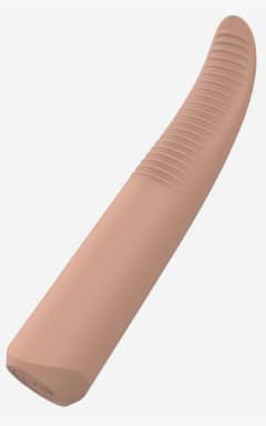 Vibrator Nude Laurel Travel Massager Orange