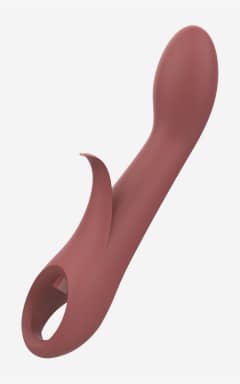 Vibrator Nude Sierra G spot Duo Vibrator Orange