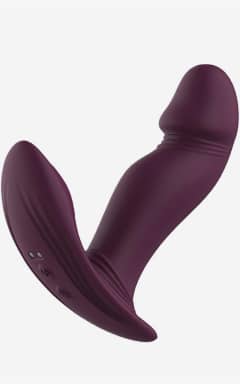 Vibrator Essentials G Spot Hitter With Remote Control Puple