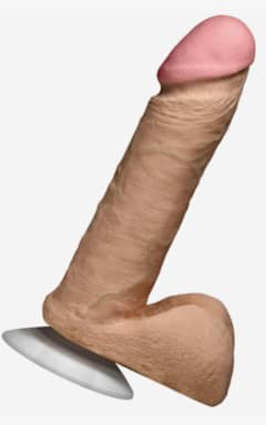 Nyheder Realistic Cock With Balls 6" Vanilla