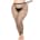 Net Footless Tights Plus Size Black