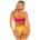 Seamless Ombre Halter Bodysuit Pink