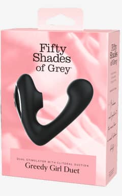 Nyheder Fifty Shades of Grey Greedy Girl G-Spot Rabbit Vibrator