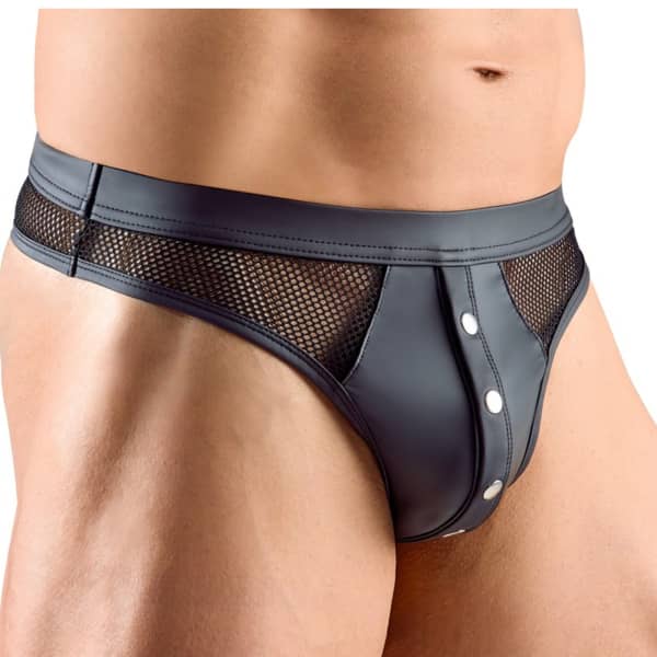 Svenjoyment Thong For Men Black M