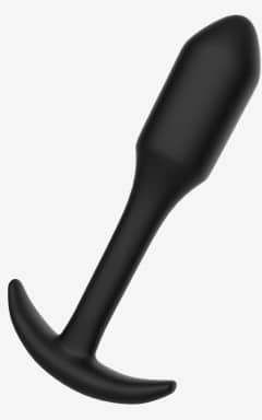 Buttplug og analt sexlegetøj Toyjoy Smooth Analplug Black M