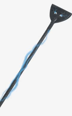 Piske & Paddles Hidden Desire Extreme Electro Riding Crop Black