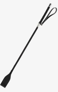 Piske & Paddles Taboom Bondage Essentials Riding Crop Black