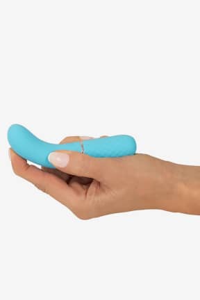 Cuties - Mini Vibrator Curved - Blue