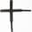 Sei Mio Cross Purposes Over-Wrap Cross Cuff Restraints