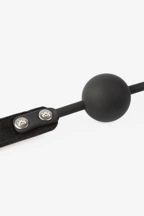 Bondage / BDSM Sei Mio Strictly Come Quietly Soft Strap Silicone Ball Gag