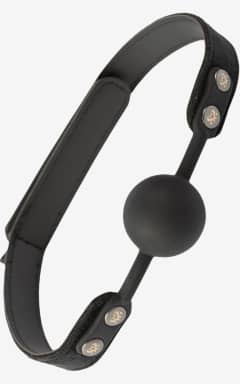 Gagballs Sei Mio Strictly Come Quietly Soft Strap Silicone Ball Gag