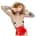 Black Level - Vinyl Waist Cincher - Red - M