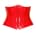 Black Level - Vinyl Waist Cincher - Red - M