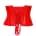 Black Level - Vinyl Waist Cincher - Red - L