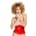 Black Level - Vinyl Waist Cincher - Red - L