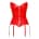 Black Level - Vinyl Corset - Red - L