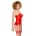 Black Level - Vinyl Corset - Red - XL