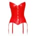 Black Level - Vinyl Corset - Red