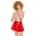 Black Level - Vinyl Skirt - Red - XL