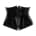 Black Level - Vinyl Waist Cincher - Black - XL