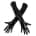Black Level - Vinyl Gloves - Black - M
