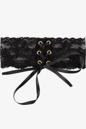 Lingeri Cottelli Accessoires - Choker - Elegant blondechoker - det lille, frække touch, der fuldender ethvert look.
