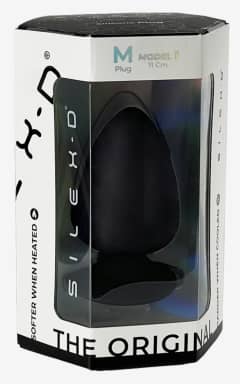 Buttplug Silexd - Premium Silicone Plug - Black - M